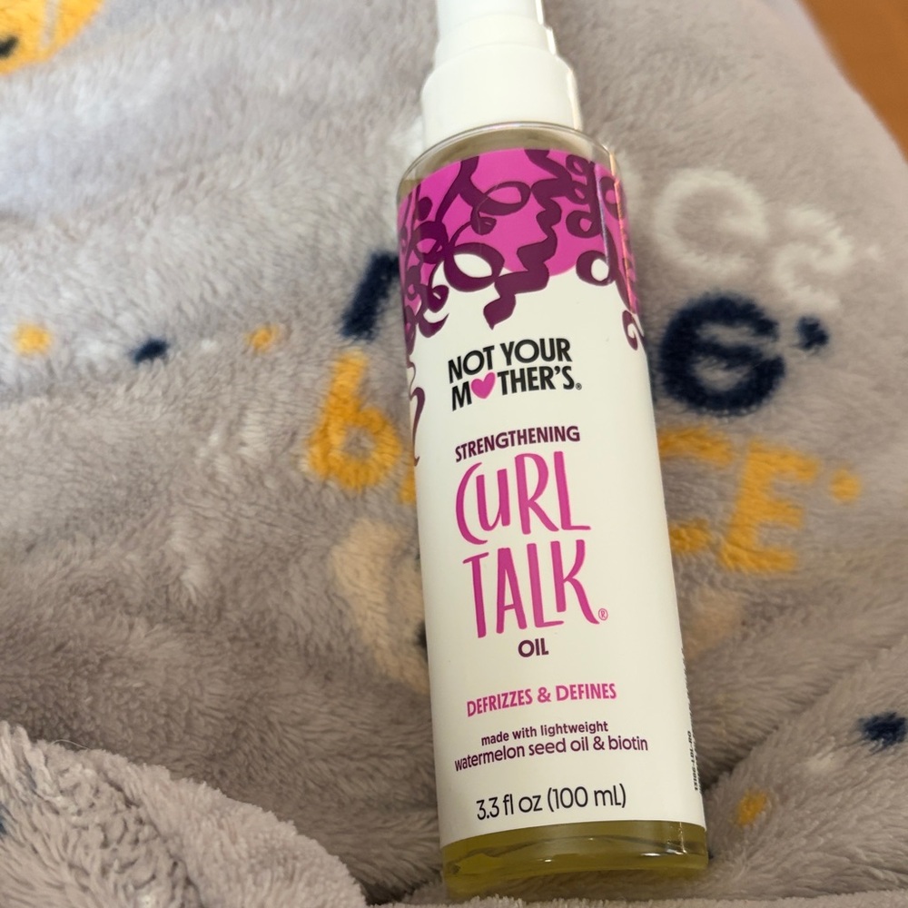 Not Your Mother's Curl Talk Strengthening Curl Oil - Pink